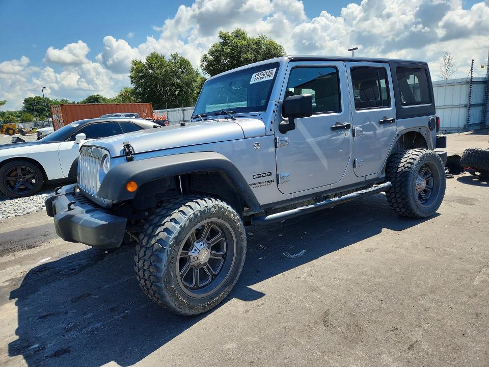 Продажа на аукционе авто 2018 Jeep Wrangler Unlimited, vin: 1C4HJWDG6JL868045, номер лота: 59739146