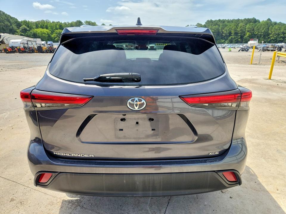 60945366 :رقم المزاد ، 5TDGZRAHXLS007410 vin ، 2020 Toyota Highlander مزاد بيع
