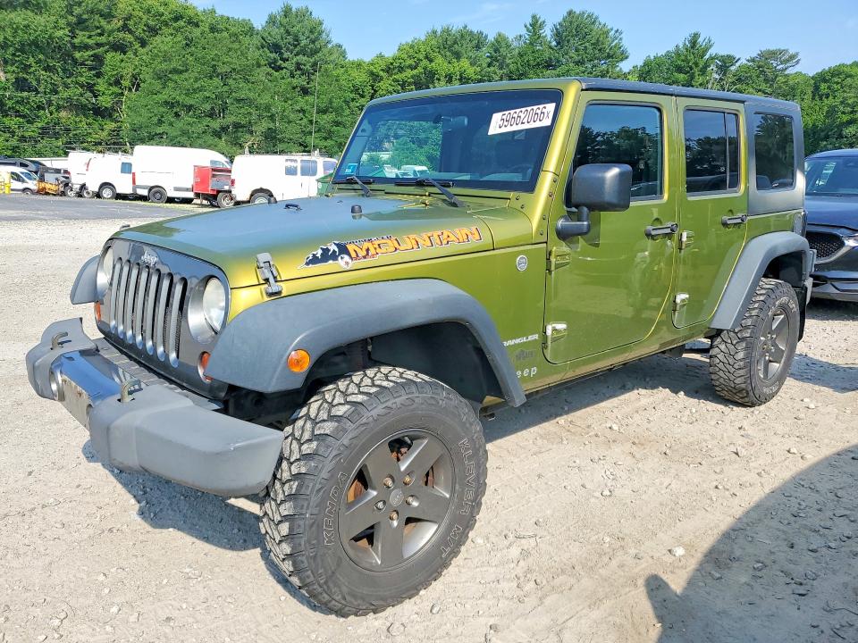 2010 Jeep Wrangler Unlimited მანქანა იყიდება აუქციონზე, vin: 1J4BA3H17AL201246, აუქციონის ნომერი: 59662066