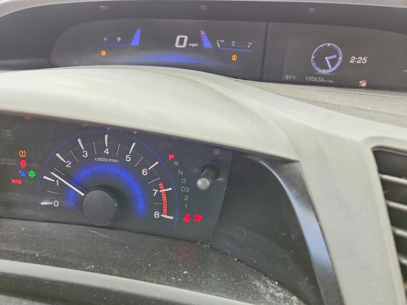 Продаж на аукціоні авто 2012 Honda Civic, vin: 19XFB2F94CE300335, номер лоту: 62761696