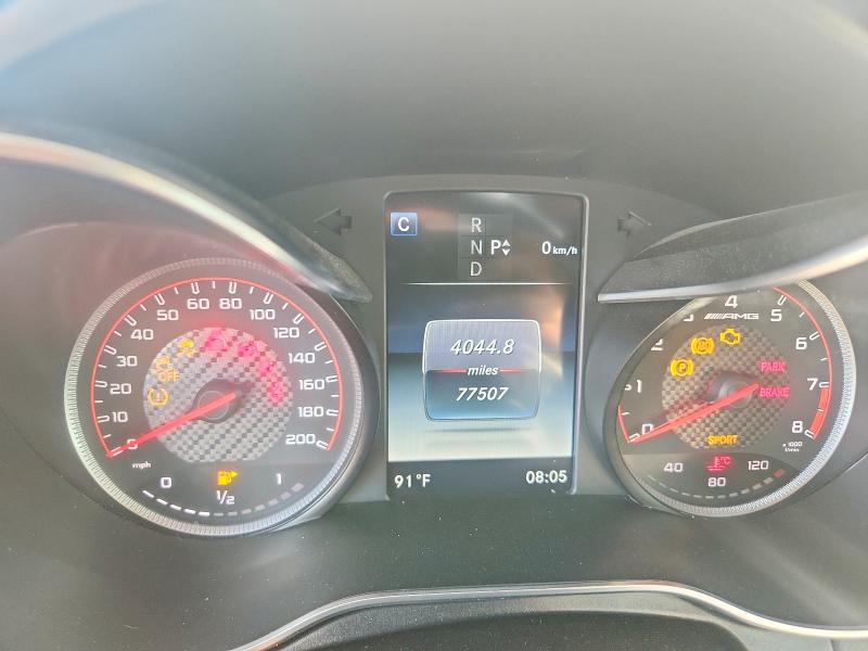 2017 Mercedes-benz C მანქანა იყიდება აუქციონზე, vin: WDDWJ8HB1HF510870, აუქციონის ნომერი: 61190316