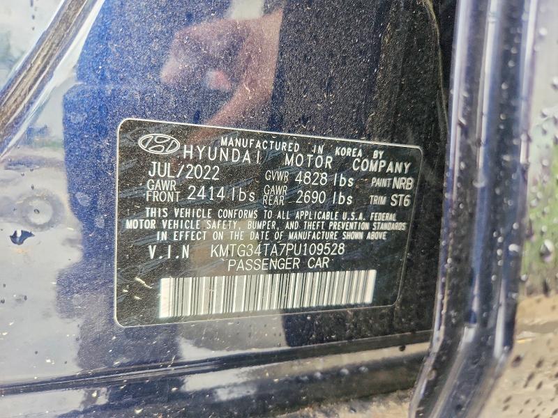 59995396 :رقم المزاد ، KMTG34TA7PU109528 vin ، 2023 Genesis G70 مزاد بيع