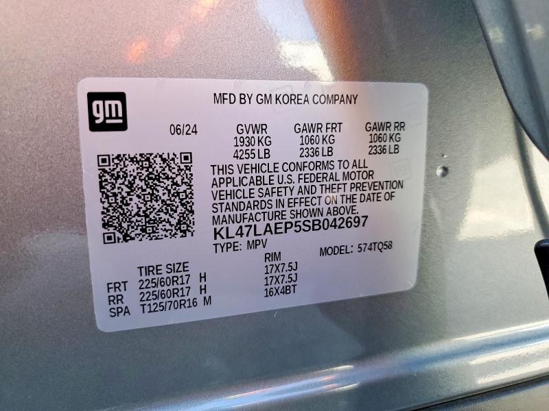 Продажа на аукционе авто 2025 Buick Envista, vin: KL47LAEP5SB042697, номер лота: 60212236