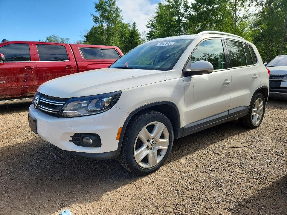 60131436 :رقم المزاد ، WVGBV7AX4CW604498 vin ، 2012 Volkswagen Tiguan مزاد بيع