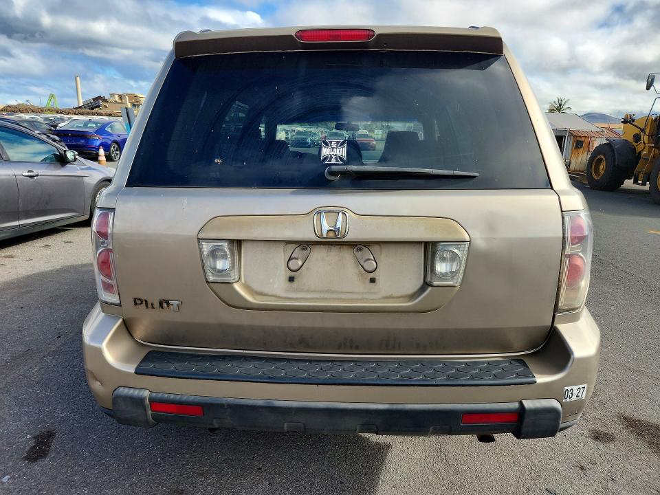 2007 Honda Pilot მანქანა იყიდება აუქციონზე, vin: 5FNYF28437B008884, აუქციონის ნომერი: 62535286