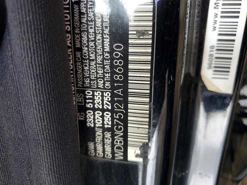 Aukcja sprzedaży 2001 Mercedes-benz S, vin: WDBNG75J21A186890, numer aukcji: 63108016