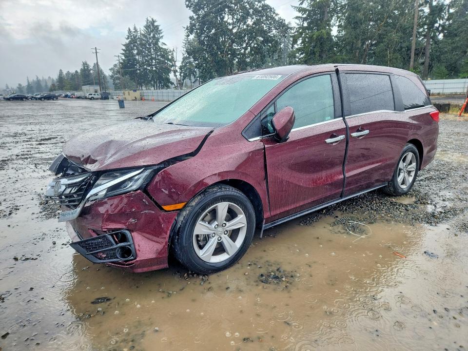 2019 Honda Odyssey მანქანა იყიდება აუქციონზე, vin: 5FNRL6H56KB087425, აუქციონის ნომერი: 61092506