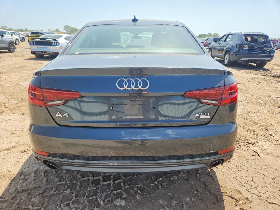2018 Audi A4 მანქანა იყიდება აუქციონზე, vin: WAUKMAF43JA147774, აუქციონის ნომერი: 59095596