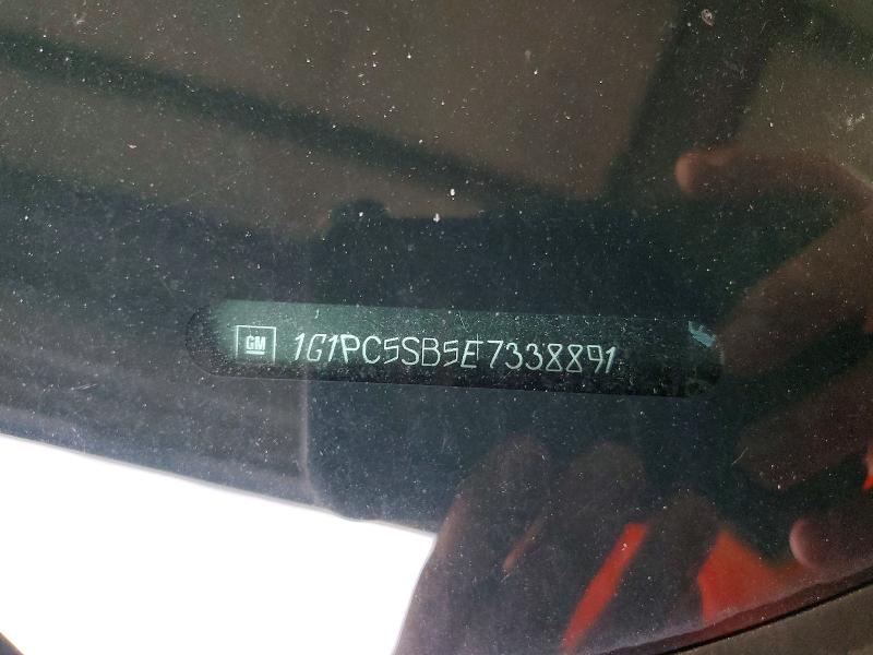 62772226 :رقم المزاد ، 1G1PC5SB5E7338891 vin ، 2014 Chevrolet Cruze مزاد بيع