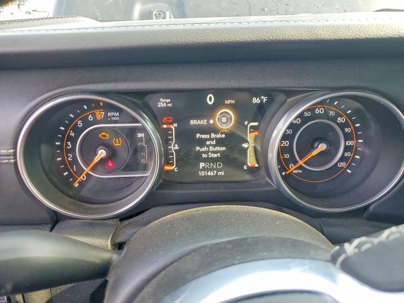 Продажа на аукционе авто 2018 Jeep Wrangler Unlimited, vin: 1C4HJXEG7JW167436, номер лота: 59722396
