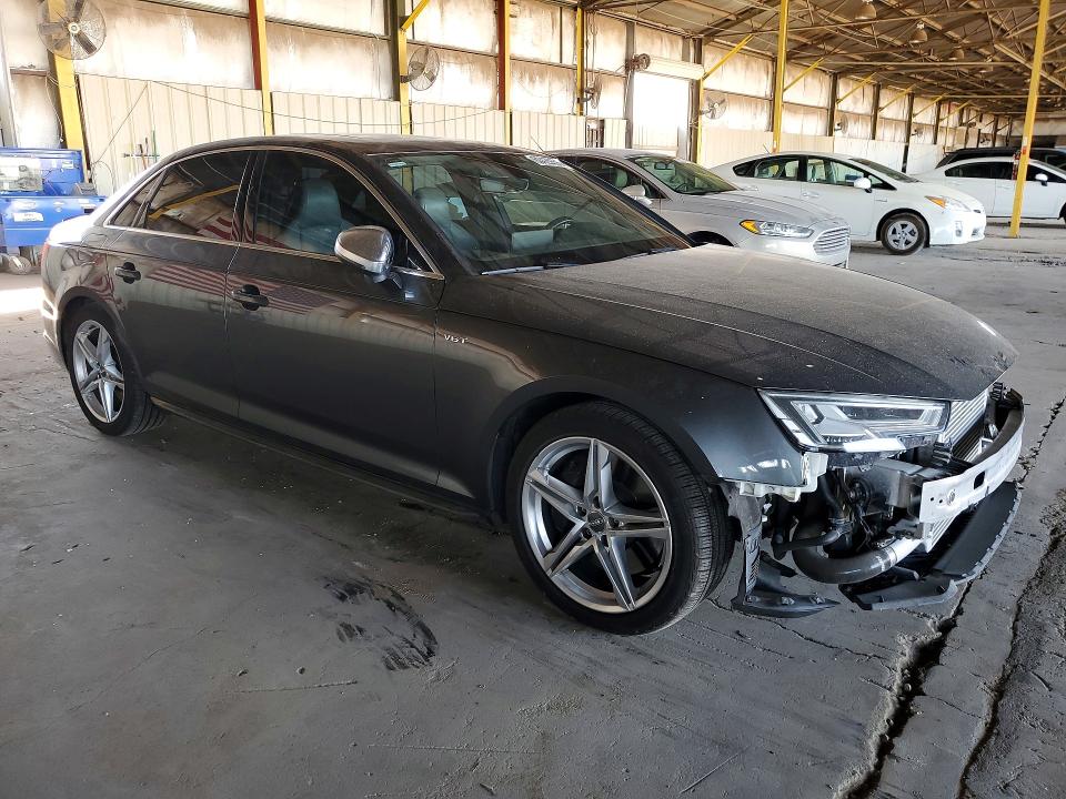 Продаж на аукціоні авто 2018 Audi S4, vin: WAUB4AF41JA003611, номер лоту: 60425556