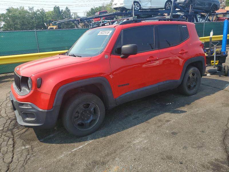 2017 Jeep Renegade მანქანა იყიდება აუქციონზე, vin: ZACCJBAB0HPG03784, აუქციონის ნომერი: 59222416