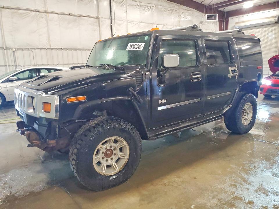 2003 Hummer H2 მანქანა იყიდება აუქციონზე, vin: 5GRGN23U83H113399, აუქციონის ნომერი: 59582046