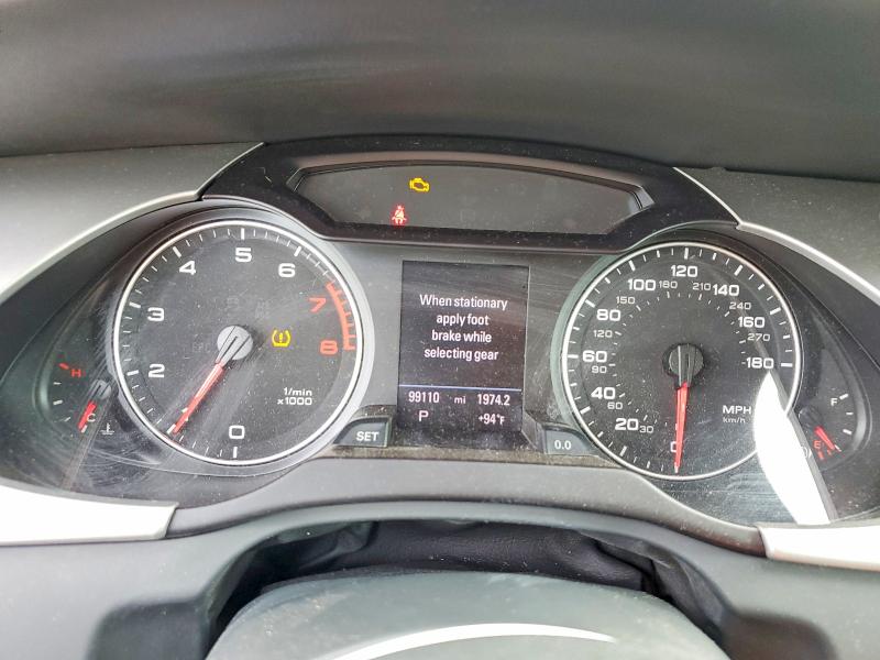 Продаж на аукціоні авто 2010 Audi A4, vin: WAUKFAFL4AN013530, номер лоту: 62087996
