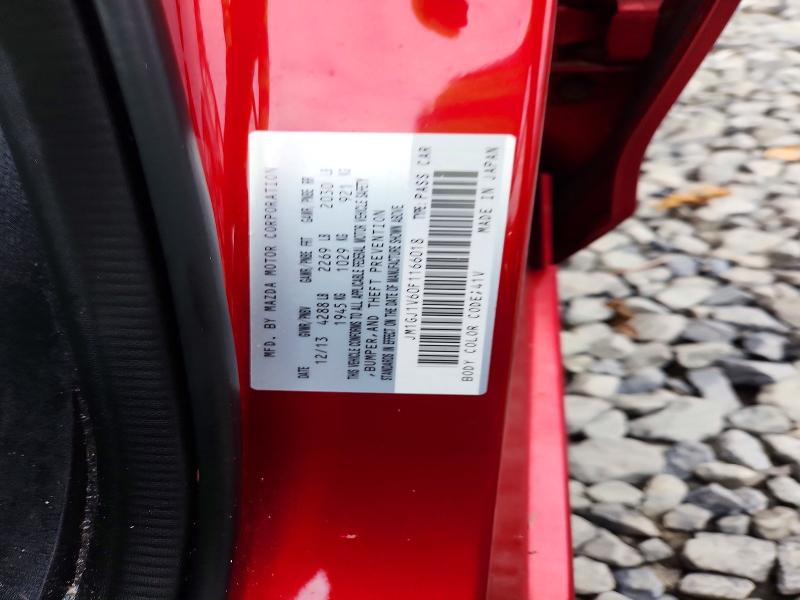 Aukcja sprzedaży 2015 Mazda 6, vin: JM1GJ1V60F1166018, numer aukcji: 60290696