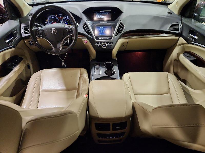 Продажа на аукционе авто 2017 Acura Mdx, vin: 5FRYD4H51HB041019, номер лота: 62627616