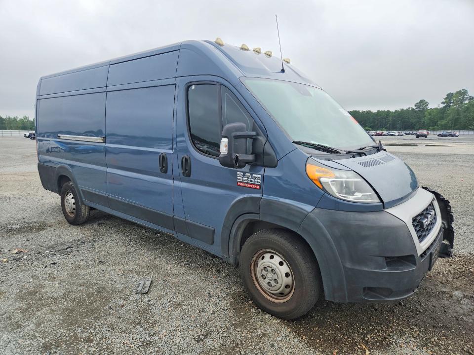 61765226 :رقم المزاد ، 3C6MRVJGXME535079 vin ، 2021 Ram Promaster 3500 مزاد بيع