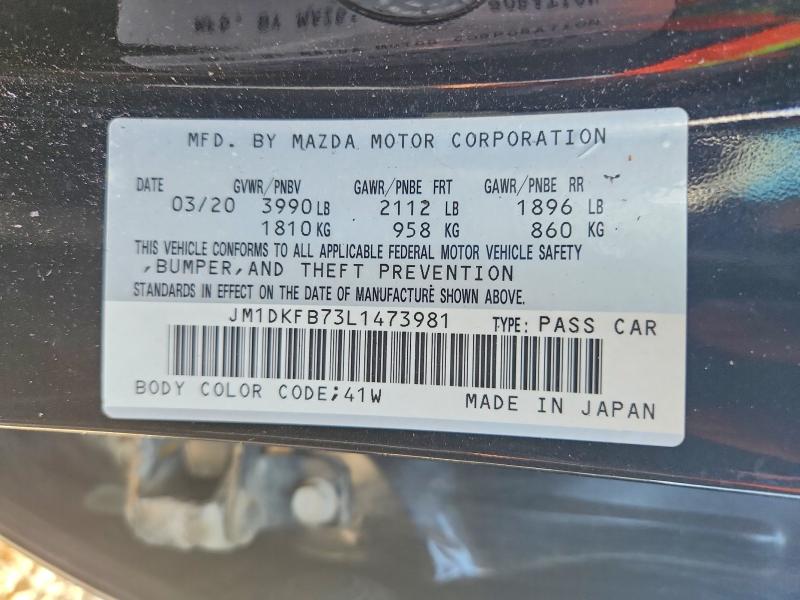 Продажа на аукционе авто 2020 Mazda Cx-3, vin: JM1DKFB73L1473981, номер лота: 60392666