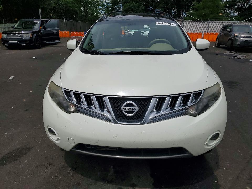 59718796 :رقم المزاد ، JN8AZ18W29W125377 vin ، 2009 Nissan Murano مزاد بيع
