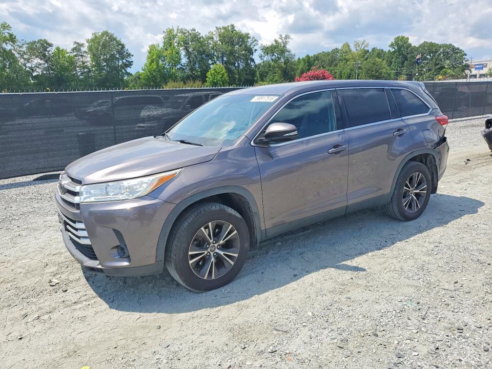 Auction sale of the 2019 Toyota Highlander, vin: 5TDBZRFH4KS961295, lot number: 59917516