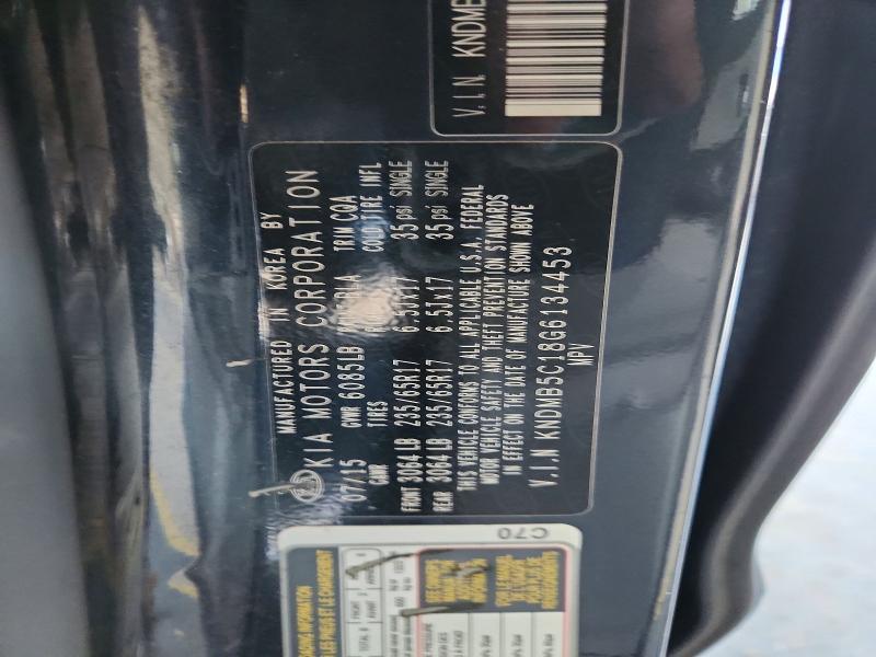 59916356 :رقم المزاد ، KNDMB5C18G6134453 vin ، 2016 Kia Sedona مزاد بيع