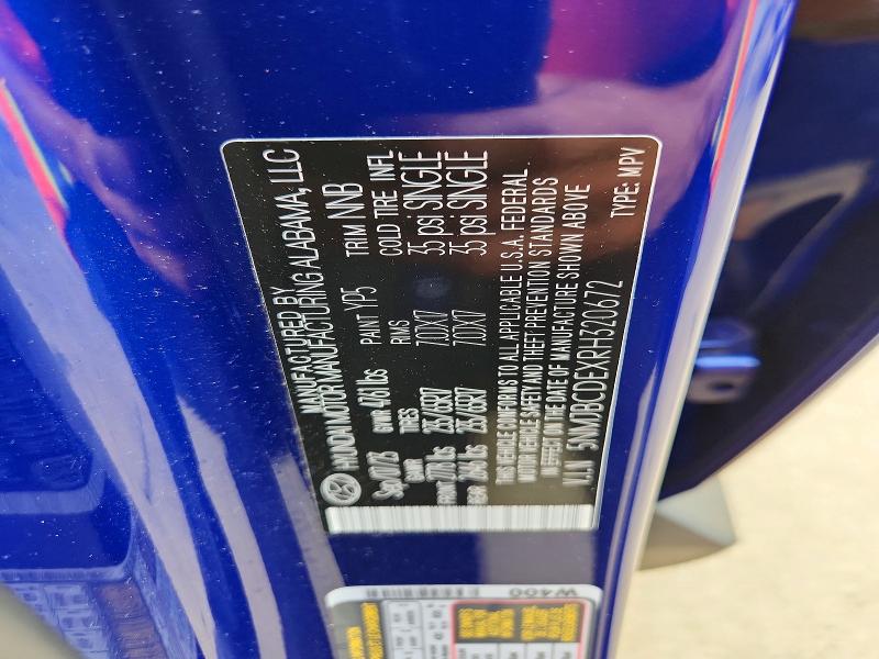 2024 Hyundai Tucson მანქანა იყიდება აუქციონზე, vin: 5NMJBCDEXRH320672, აუქციონის ნომერი: 60699326