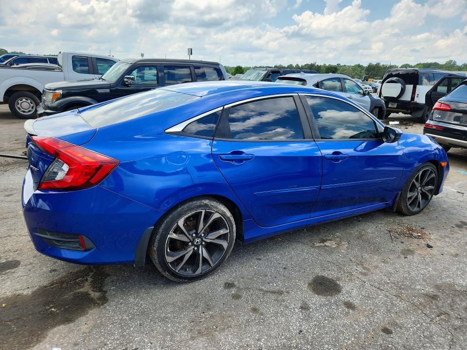 Продажа на аукционе авто 2020 Honda Civic, vin: 2HGFC2F86LH520215, номер лота: 60743546