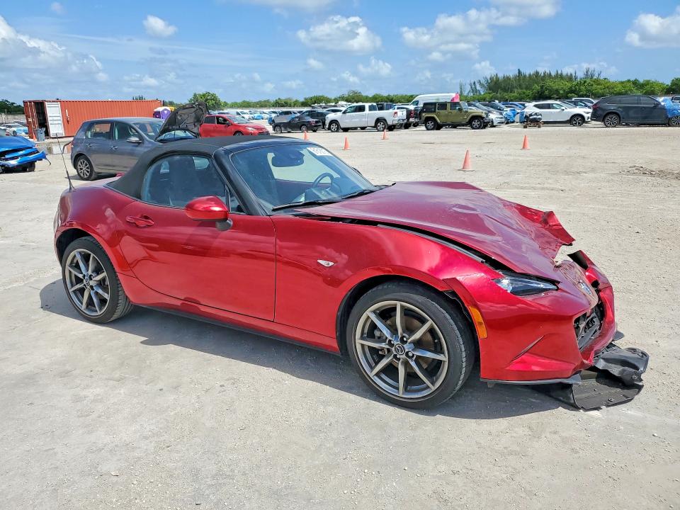 2022 Mazda Mx-5 Miata მანქანა იყიდება აუქციონზე, vin: JM1NDAD78N0504858, აუქციონის ნომერი: 61618016