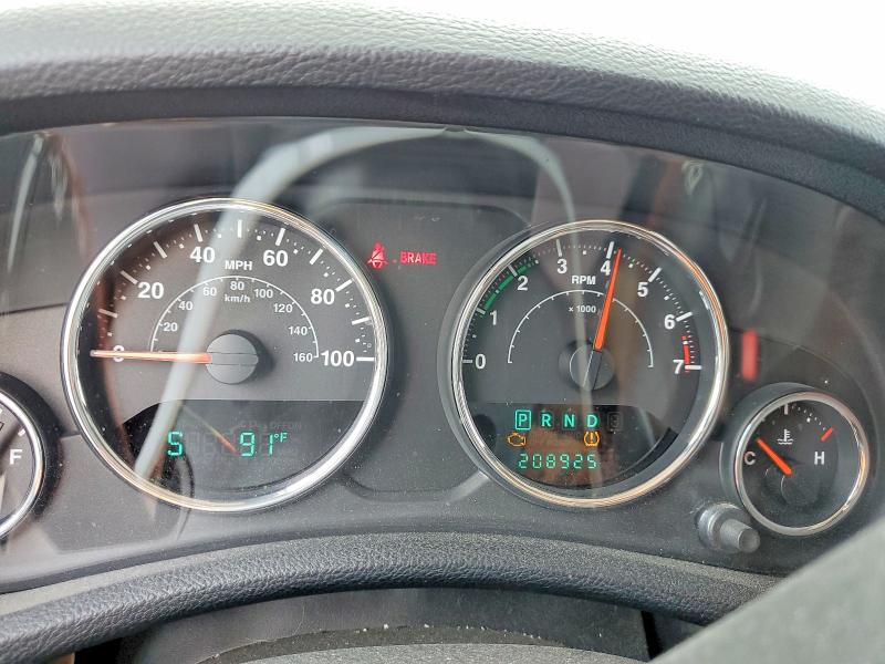 2012 Jeep Wrangler Unlimited მანქანა იყიდება აუქციონზე, vin: 1C4BJWEG9CL117805, აუქციონის ნომერი: 62651546