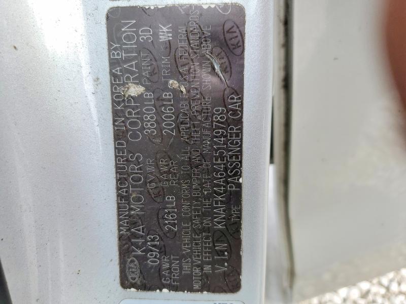 Aukcja sprzedaży 2014 Kia Forte, vin: KNAFK4A64E5149789, numer aukcji: 60242656