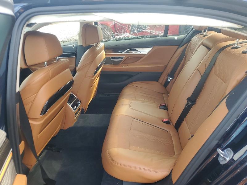 2017 Bmw 750 მანქანა იყიდება აუქციონზე, vin: WBA7F2C55HG422684, აუქციონის ნომერი: 60595306