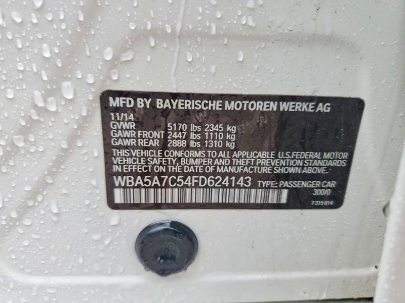 Продажа на аукционе авто 2015 Bmw 528, vin: WBA5A7C54FD624143, номер лота: 60549406