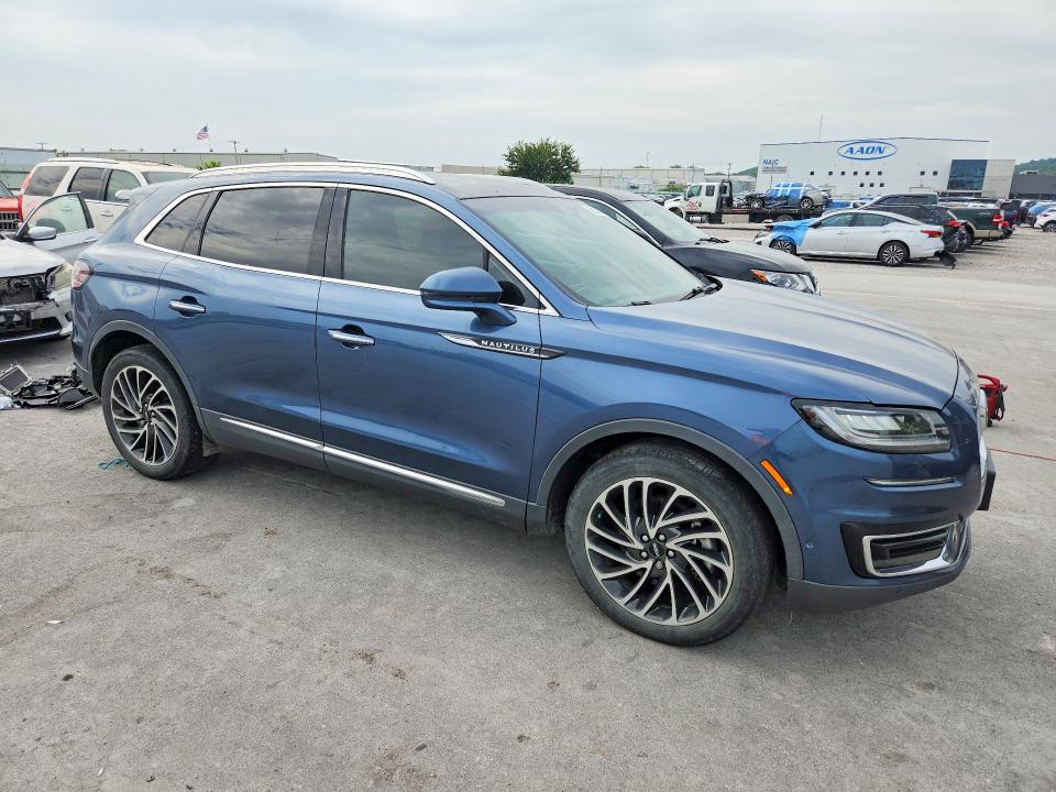 62321656 :رقم المزاد ، 2LMPJ6L94KBL12588 vin ، 2019 Lincoln Nautilus مزاد بيع