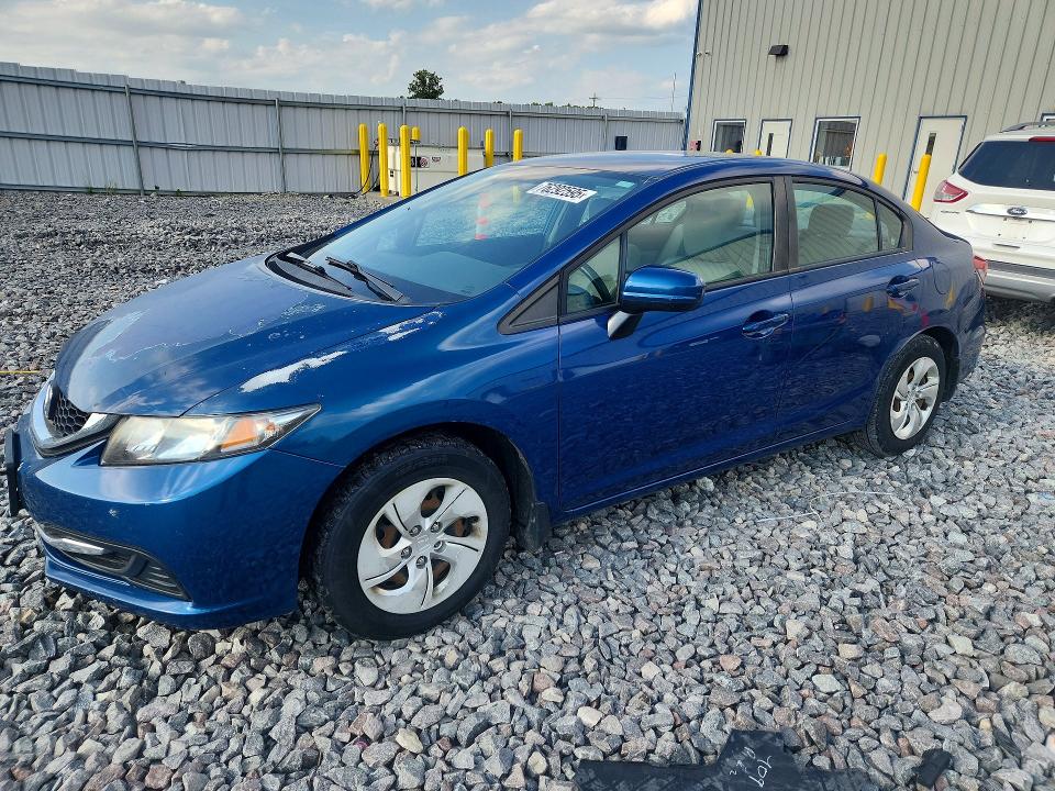 Продаж на аукціоні авто 2014 Honda Civic, vin: 19XFB2F57EE039914, номер лоту: 76292595
