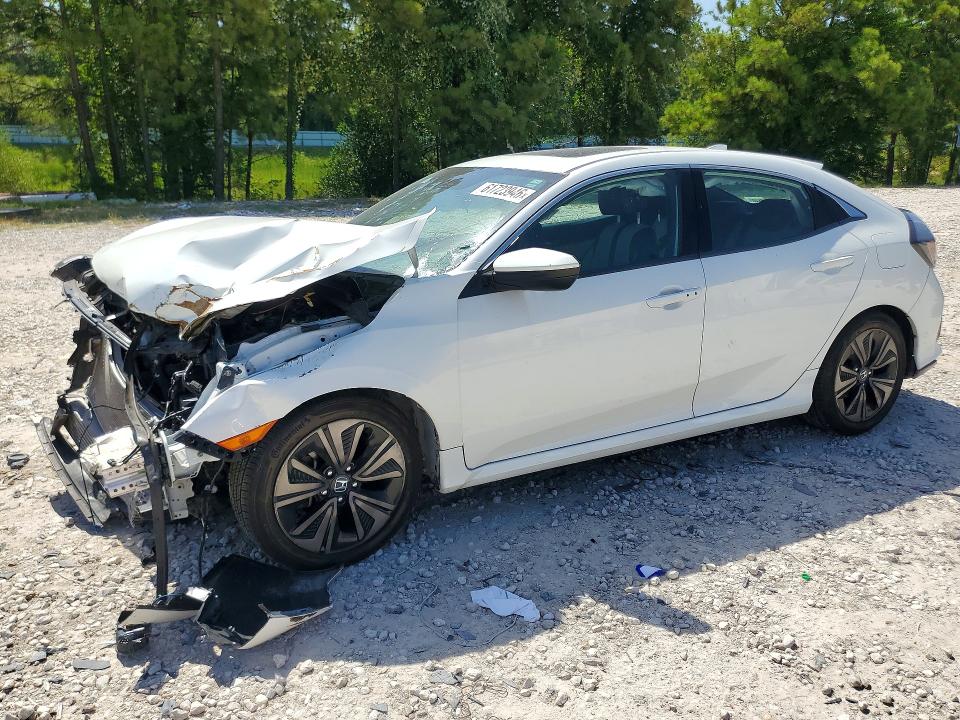 61723946 :رقم المزاد ، SHHFK7H69HU217239 vin ، 2017 Honda Civic مزاد بيع