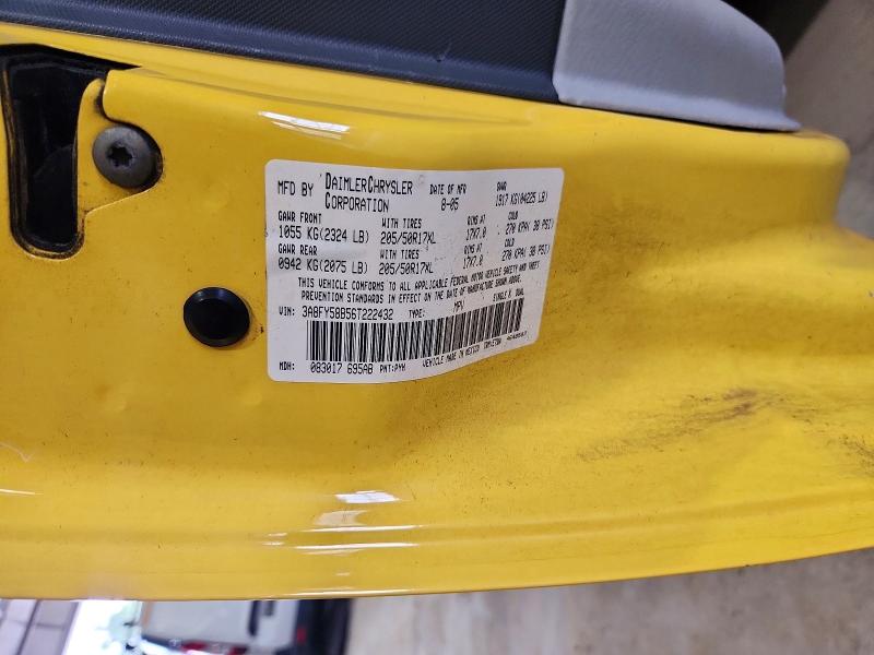 59964846 :رقم المزاد ، 3A8FY58B56T222432 vin ، 2006 Chrysler Pt Cruiser مزاد بيع