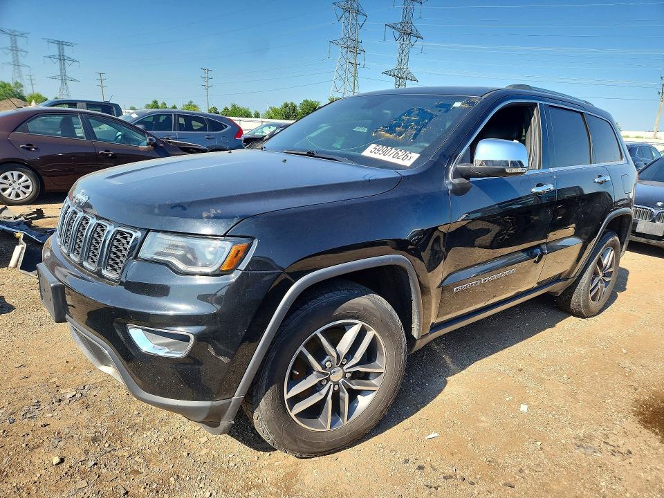 2018 Jeep Grand Cherokee მანქანა იყიდება აუქციონზე, vin: 1C4RJFBT9JC223183, აუქციონის ნომერი: 59907626