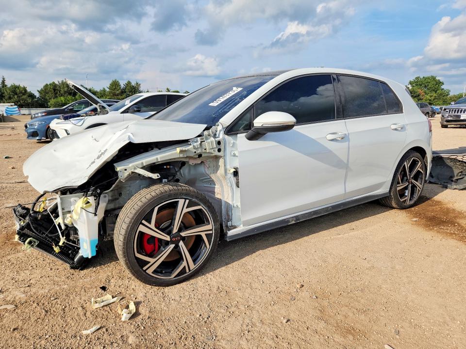 59143736 :رقم المزاد ، WVW3A7CD7RW228265 vin ، 2024 Volkswagen Gti مزاد بيع
