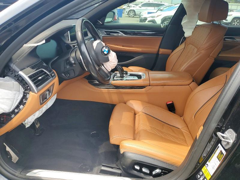 2022 Bmw 750 მანქანა იყიდება აუქციონზე, vin: WBA7U2C02NCJ34070, აუქციონის ნომერი: 61122166