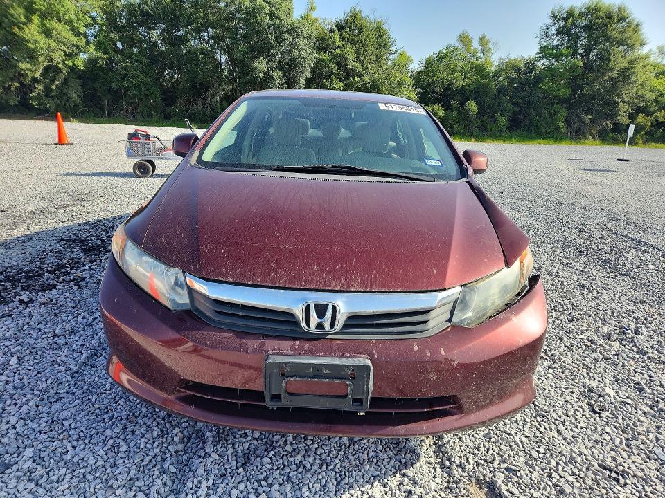 Aukcja sprzedaży 2012 Honda Civic, vin: 2HGFB2F57CH532740, numer aukcji: 61754616