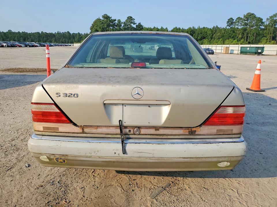 63170516 :رقم المزاد ، WDBGA32G6VA370943 vin ، 1997 Mercedes-benz S مزاد بيع