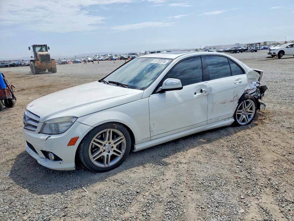 2009 Mercedes-benz C მანქანა იყიდება აუქციონზე, vin: WDDGF56X49R045908, აუქციონის ნომერი: 61732516