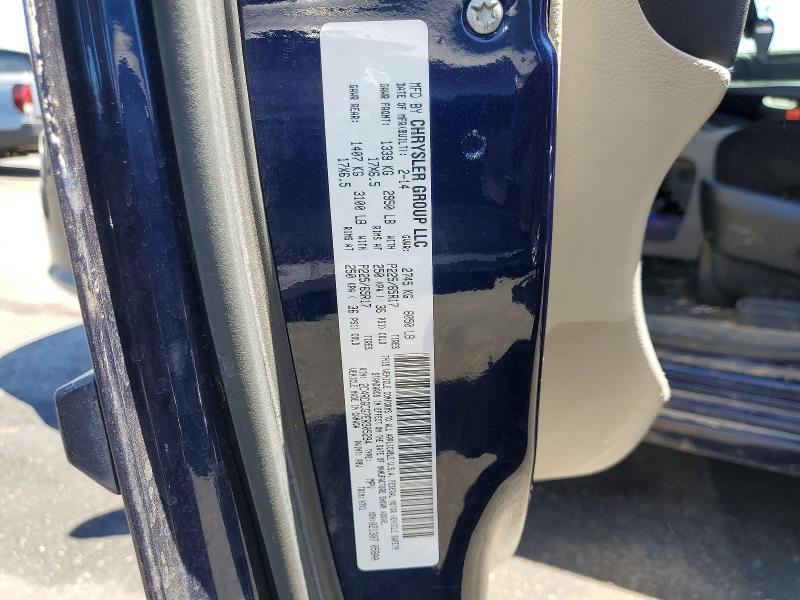 60820406 :رقم المزاد ، 2C4RDGCG7ER305294 vin ، 2014 Dodge Grand Caravan مزاد بيع