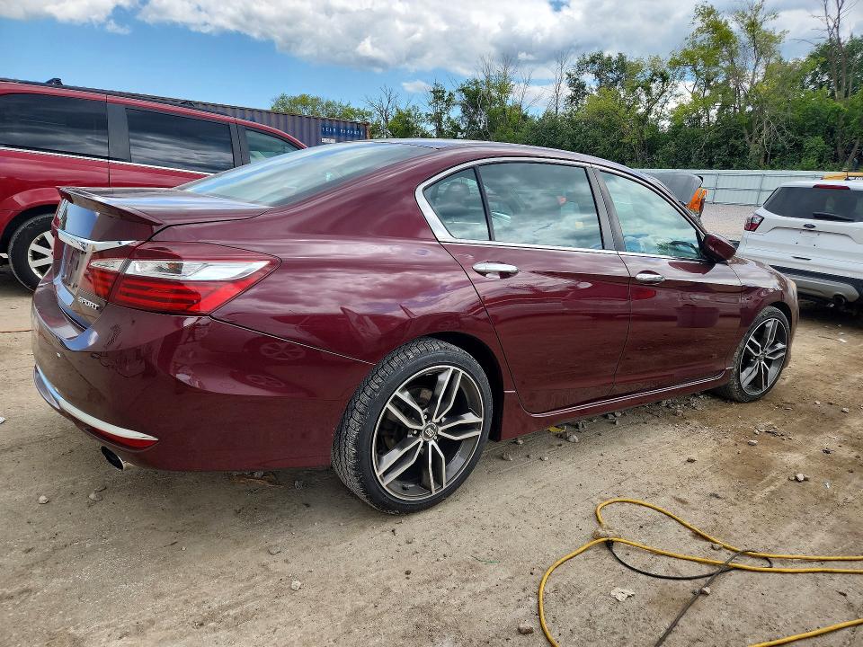 2016 Honda Accord მანქანა იყიდება აუქციონზე, vin: 1HGCR2F59GA240204, აუქციონის ნომერი: 61989666