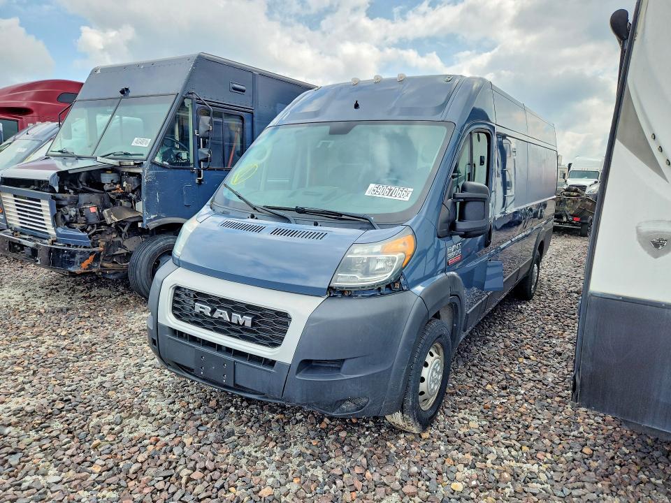 Продаж на аукціоні авто 2021 Ram Promaster 3500, vin: 3C6FRVJG9ME500980, номер лоту: 59067066