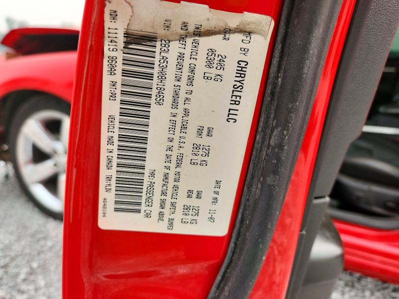 Aukcja sprzedaży 2008 Dodge Charger, vin: 2B3LA53H08H184650, numer aukcji: 61499166