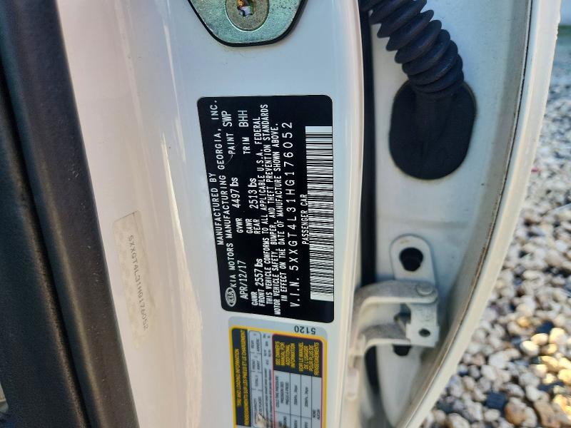 Продаж на аукціоні авто 2017 Kia Optima, vin: 5XXGT4L31HG176052, номер лоту: 59985876