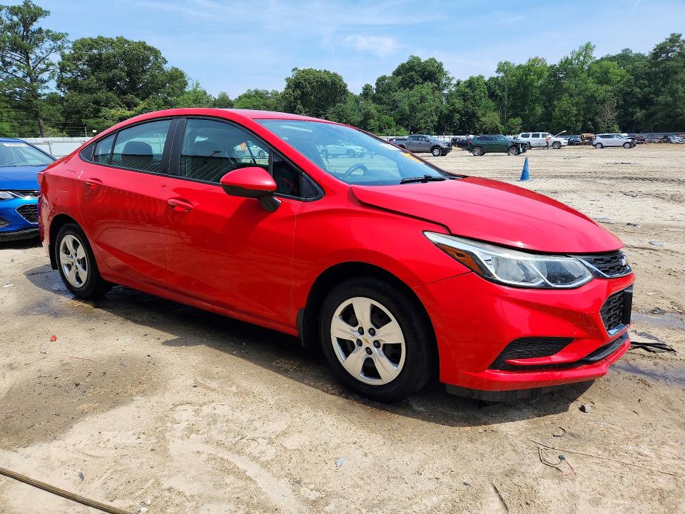 2017 Chevrolet Cruze მანქანა იყიდება აუქციონზე, vin: 1G1BC5SMXH7173730, აუქციონის ნომერი: 60582116