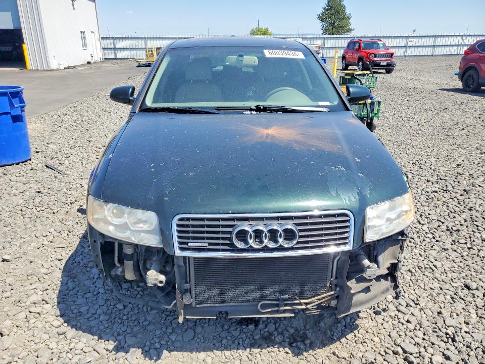 2004 Audi A4 მანქანა იყიდება აუქციონზე, vin: WAULC68E54A038733, აუქციონის ნომერი: 60039436