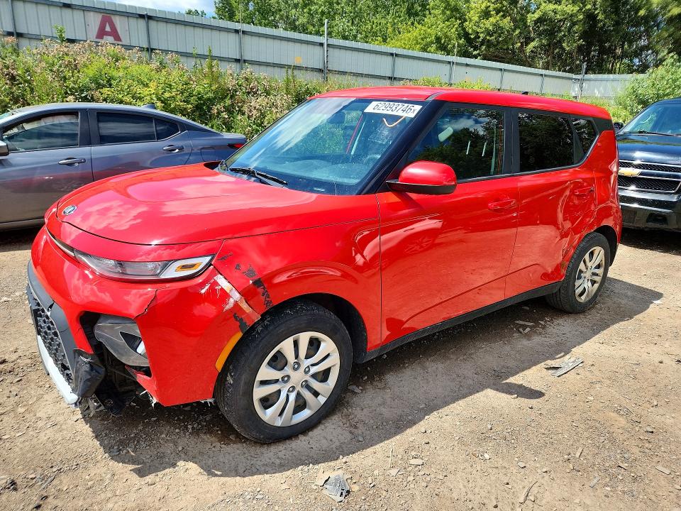 62993746 :رقم المزاد ، KNDJ23AU5L7093191 vin ، 2020 Kia Soul مزاد بيع